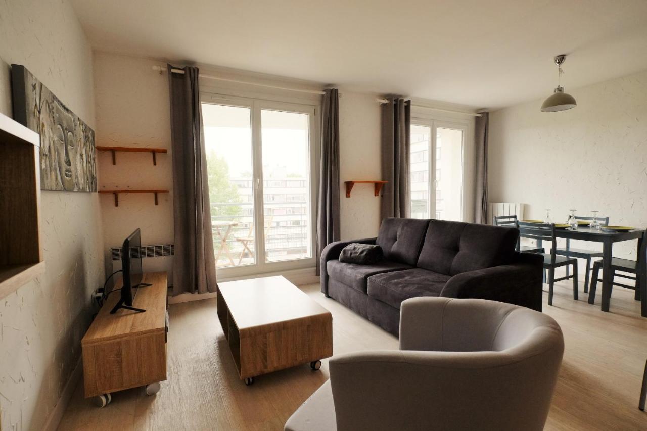 70 m2 avec Balcons et Parking Lägenhet Lille Exteriör bild